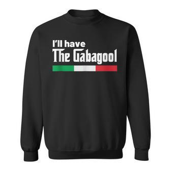 Gabagool Italy For Italians Capicola Nj New Jersey Sweatshirt - Monsterry AU