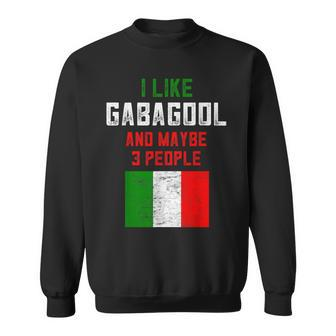 Gabagool New Jersey Meat Lover Italian Capicola Sweatshirt - Monsterry DE