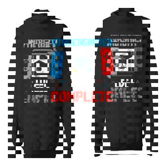 Game Controller Level Kindergarten Complete Boys Graduation Sweatshirt - Seseable