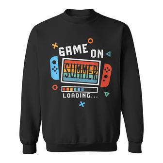 Game On Summer Gamer Quote Last Day Of School Boys Sweatshirt - Monsterry CA