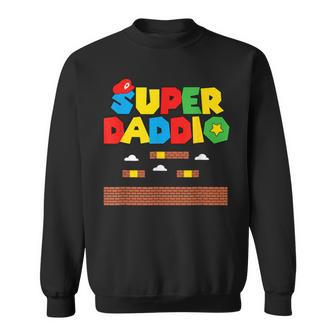 Gamer Daddio Dad For Dad Daddy Fathers Day Sweatshirt - Monsterry UK