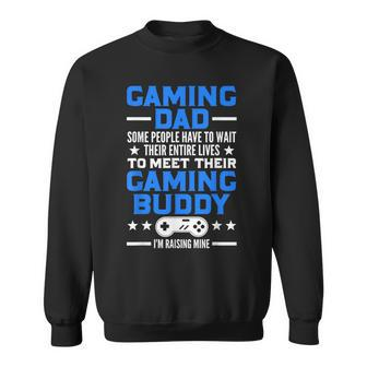 Gamer Fathers Day Video Games Gaming Dad Gaming Sweatshirt - Monsterry UK