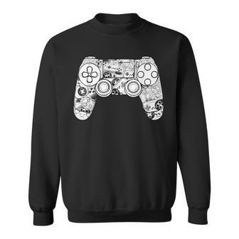 Gamer Gaming For Boys Video Game Controller Sweatshirt - Monsterry