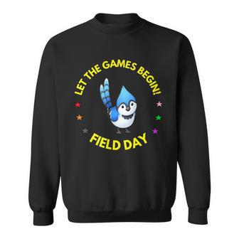 Games Begin Field Day Blue Jay Sweatshirt | Mazezy
