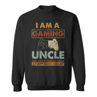 Gaming Uncle Birthday And Christmas Matching Gamer Sweatshirt - Thegiftio UK