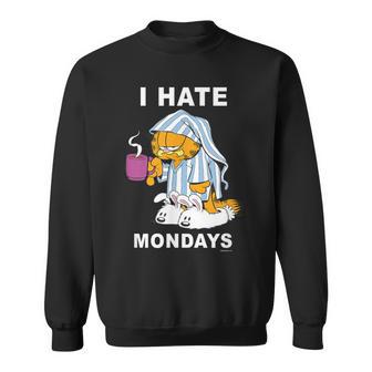 Garfield Ich Hasse Montags German S Sweatshirt - Seseable