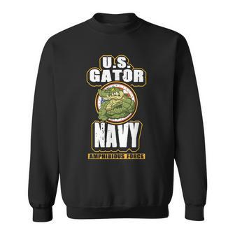 Gator Navy Amphibious Force Us Navy Sweatshirt - Monsterry