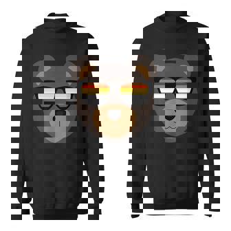 Gay Bear Sunglasses Distressed Sweatshirt - Monsterry