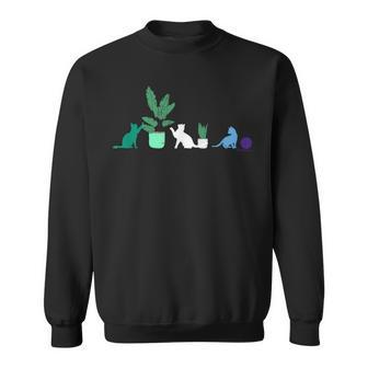 Gay Male Pride Lgbtq Vincian Cats Subtle Lgbtq Mlm Sweatshirt - Monsterry AU