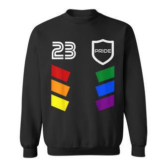 Gay Pride 2023 Retro Soccer Fan Jersey Lgbt Sweatshirt - Monsterry AU