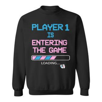 Gender Reveal New Dad Baby Announcement Father's Day Gamer Sweatshirt - Monsterry CA