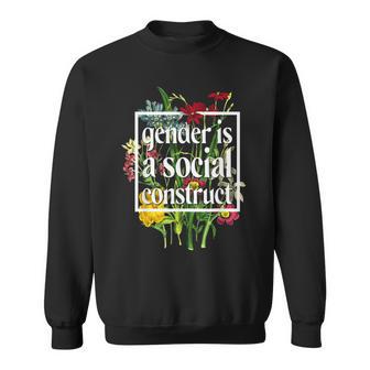 Gender Is A Social Construct Lgbtq Trans Visibility Day Sweatshirt - Monsterry AU