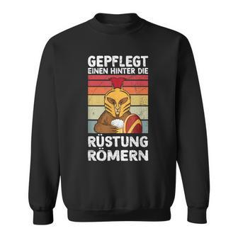 Gepfleeinen Hinter Die Armor Römern Celebration Party Sweatshirt - Seseable