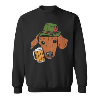 German Dachshund Oktoberfest Bavarian Weiner Sausage Dog Sweatshirt | Mazezy