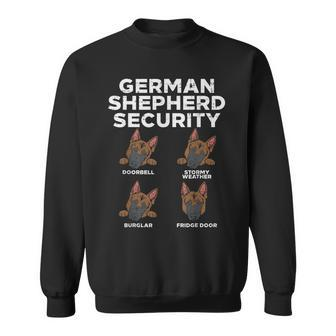 German Shepherd Security K9 Pet Dog Lover Owner Sweatshirt - Monsterry DE
