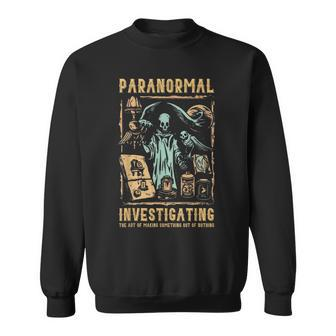 Ghost Hunting Investigator Paranormal Investigator Sweatshirt | Mazezy