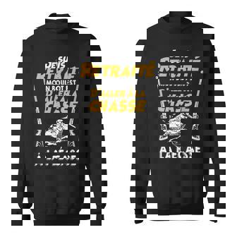 Gibier Bécasse Cadeau Chasse À La Bécasse Retraité Chasseur Sweater e - Cadeauxyz