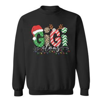 Gigi Clause Santa Reindeer Cute Christmas Grandma Sweatshirt - Monsterry AU