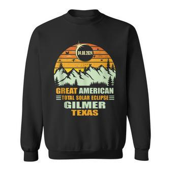 Gilmer Texas Total Solar Eclipse 2024 Sweatshirt - Thegiftio UK