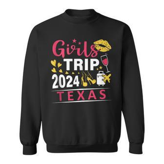 Girls Trip 2024 Texas Travel Group Matching Texas Vacay Sweatshirt | Mazezy