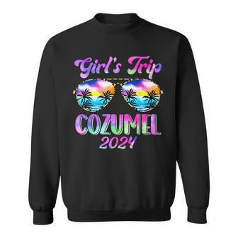 Girl’S Trip Cozumel 2024 Summer Beach Weekend Vacation Women Sweatshirt | Mazezy AU