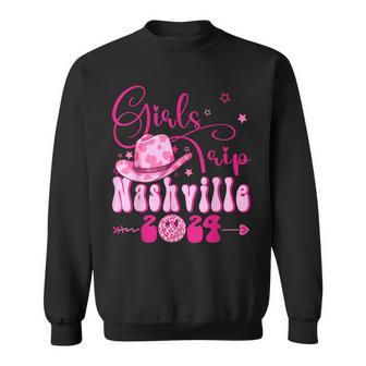 Girls Trip Nashville 2024 Girls Weekend Nashville Birthday Sweatshirt - Seseable