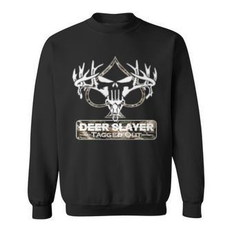 Glade Branch Hunting Club Spade Deer Slayer Sweatshirt - Monsterry DE