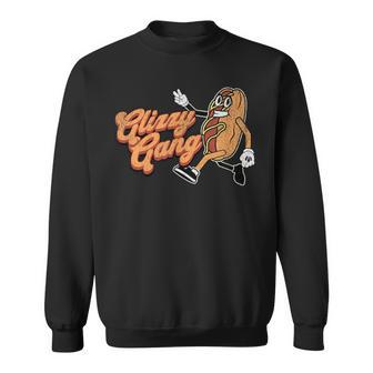 Glizzy Gang Hotdog Vintage Retro Sweatshirt - Monsterry UK