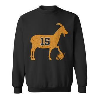 Goat 15 Red And Yellow Fotball Sweatshirt - Seseable