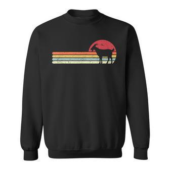 Goat Retro Style Sweatshirt - Seseable