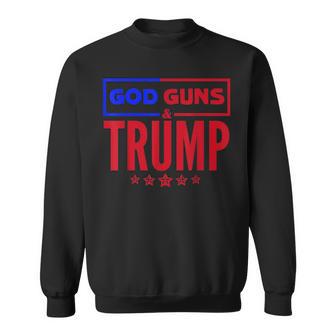 God Guns Trump Donald Trump Sweatshirt - Monsterry DE