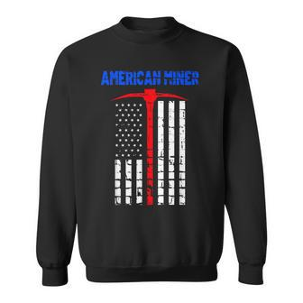 Gold Miner Proud American Miner Coal Gold Lovers Sweatshirt - Monsterry AU