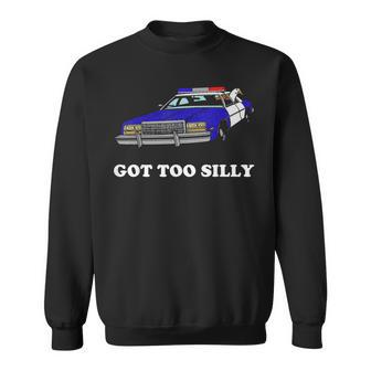 Goose Got Too Silly Sweatshirt | Mazezy