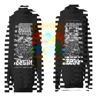 Graduation Preschool Monster Truck Boys I Crushed Pre-K Grad Sweatshirt | Mazezy