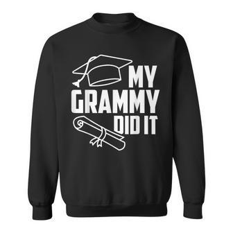 My Grammy Did It Proud Family Graduation Day 2024 Match Sweatshirt - Seseable