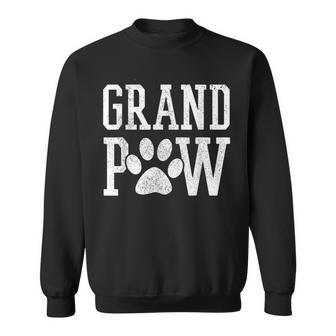 Grand Paw Grandpa Dog Lover Father's Day Sweatshirt - Monsterry CA
