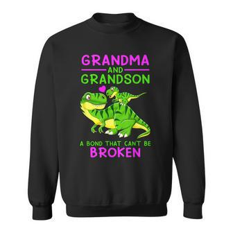 Grandma And Grandson A Bond That Can't Be Broken Sweatshirt - Monsterry AU
