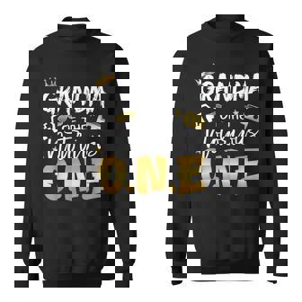 Grandma Of The Notorious One 1St Birthday School Hip Hop Sweatshirt | Seseable UK