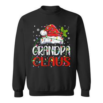 Grandpa Claus Christmas Santa Matching Family Xmas Pajamas Sweatshirt - Seseable