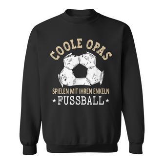 Grandpa Und Enkel Spielen Football Sweatshirt - Geschenkecke