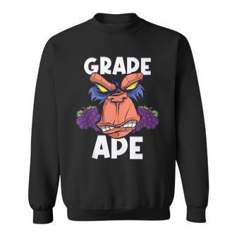 Grape Apes Grapes Sweatshirt - Monsterry UK