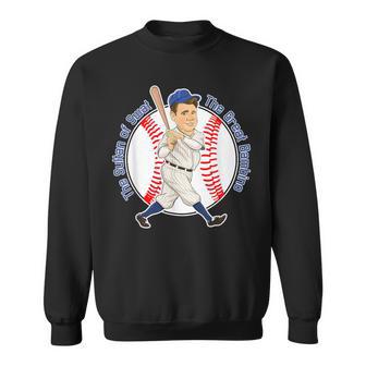 The Great Bambino Baseball Legend -Home Run Hitter Sweatshirt - Monsterry