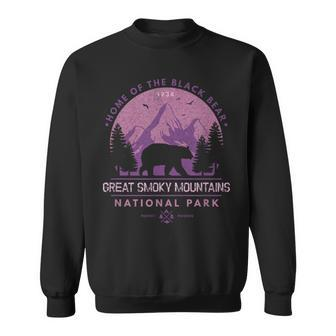 Great Smoky Mountains National Park Home Of Black Bear Sweatshirt - Monsterry