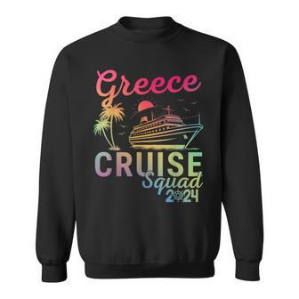 Greece Cruise Family 2024 Squad Vacation Matching Family Sweatshirt - Seseable