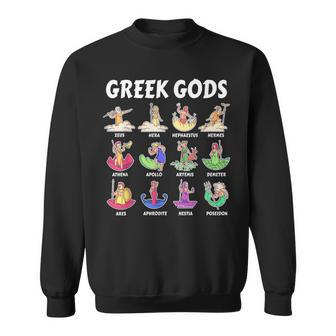 Greek Mythology Gods Mythology Ancient Gods Of Greece Sweatshirt - Thegiftio UK