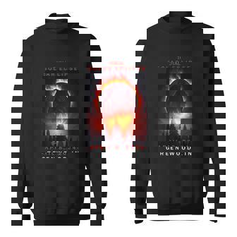 Greenwood Indiana Total Solar Eclipse 2024 Sweatshirt | Mazezy
