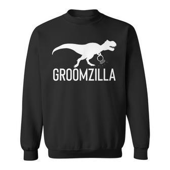 Groomzilla Groom Wedding Husband Sweatshirt - Monsterry