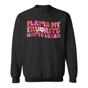 Groovy Physical Therapy For Pediatric Physical Therapists Sweatshirt - Thegiftio UK