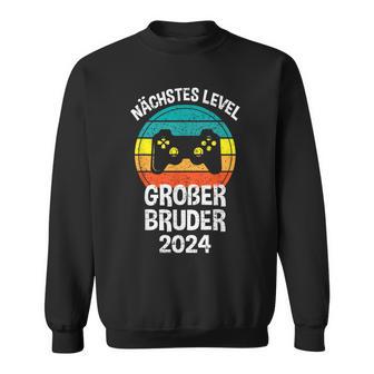 Großer Bruder 2024 Gamer Sweatshirt - Seseable