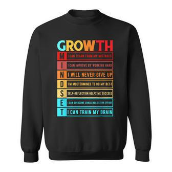 Growth Mindset Definition Motivational Quote Inspiration Sweatshirt - Thegiftio UK